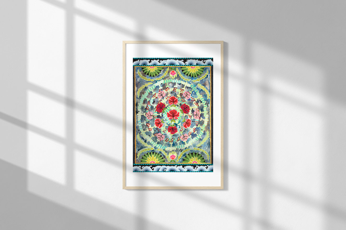 "Flying Mandala" original painting