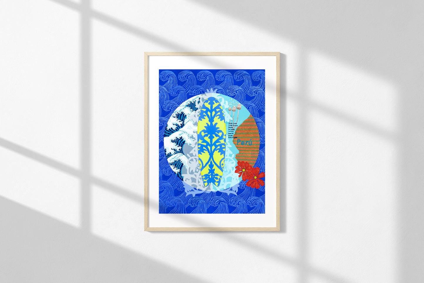 "Peru Mandala" giclée print